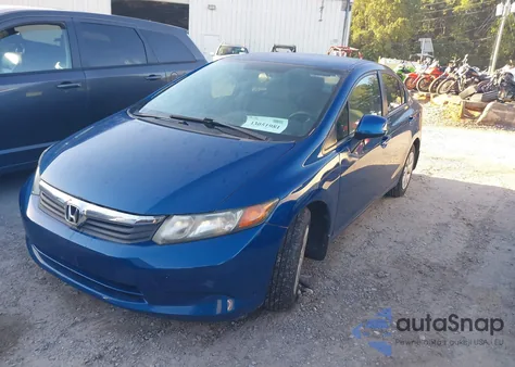 2012 Honda Civic Lx from USA, damaged, VIN 19XFB2F56CE027993